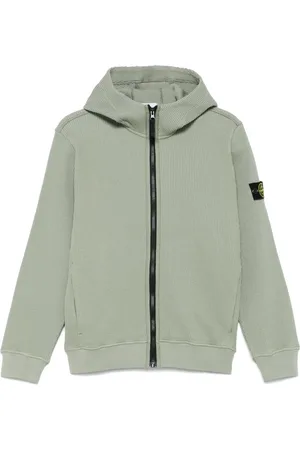 Stone Island Waffle-jersey hoodie