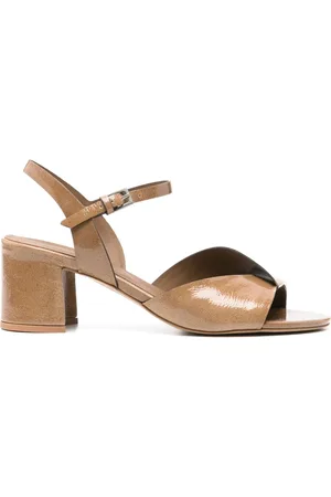 ROBERTO DEL CARLO 60mm patent sandals