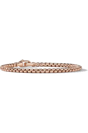 David Yurman 18kt rose gold Box Chain bracelet (3.4mm)