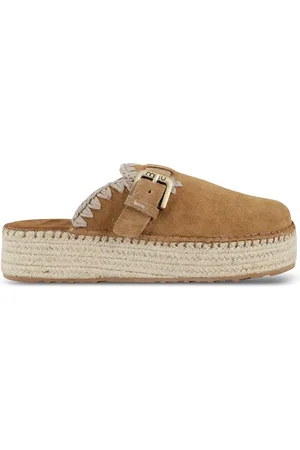 Mou Leather slippers