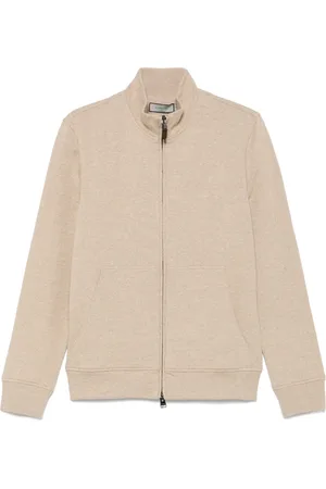 CANALI Mélange-effect sweatshirt