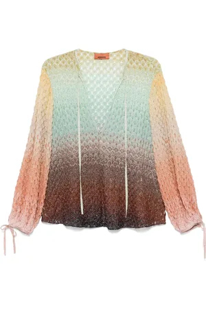 Missoni D??grad?? V-neck blouse