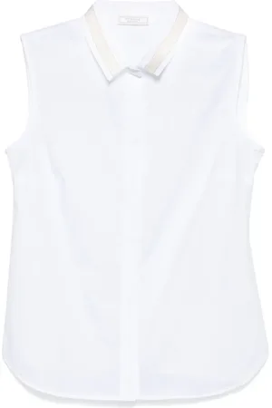 PESERICO SIGN Logo-trim shirt
