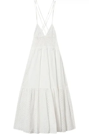 Twin-Set Broderie-anglaise dress