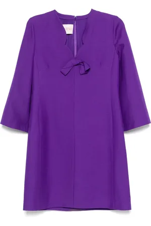 VALENTINO GARAVANI Bow-detail mini dress