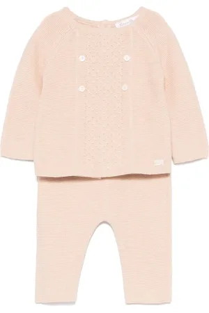 Tartine Et Chocolat Knitted sweater and trousers set