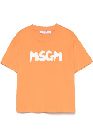 Msgm Logo-print T-shirt