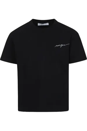 Msgm Logo-print cotton t-shirt