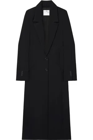 Courrèges Hyperbole Heritage logo-appliqué coat