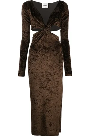 Nanushka Zanee cut-out midi dress