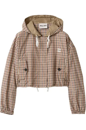 Miu Miu Vichy-check jacket