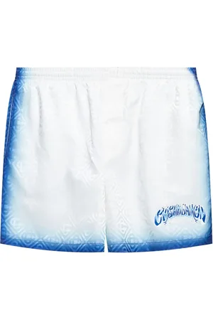 Casablanca Faded-effect swim shorts