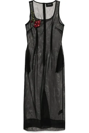 Simone Rocha Square-neck dress