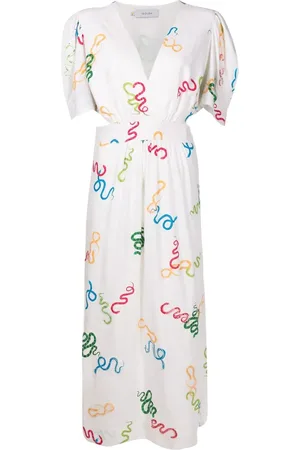 Isolda Lina snake-motif dress