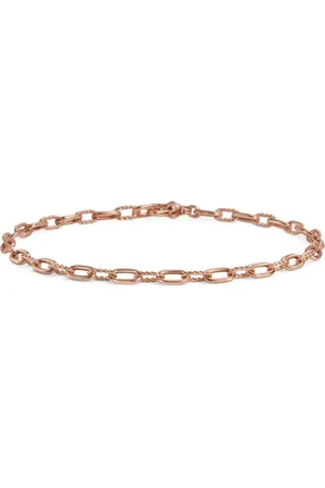 David Yurman 18kt rose Madison chain bracelet (3mm)