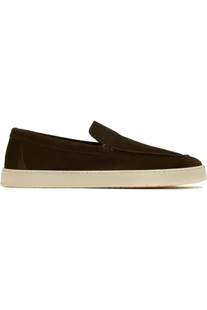 Neil Barrett Almond-toe suede loafers