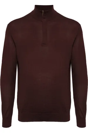 N.PEAL Regent zip-up jumper