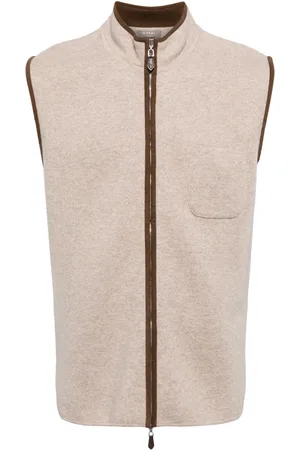 N.PEAL Shaftsbury organic cashmere gilet