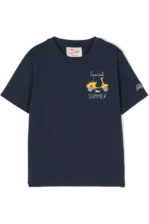 MC2 SAINT BARTH Graphic-print cotton T-shirt