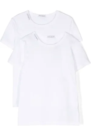 Dolce & Gabbana Logo tag cotton T-shirt (pack of two)
