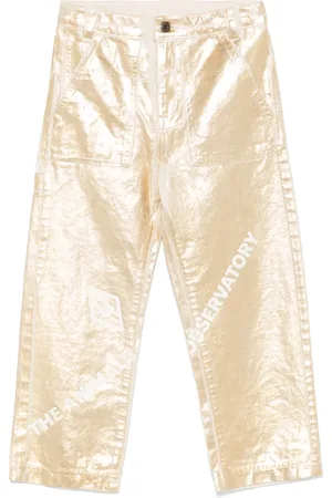 The Animals Observatory Coated-finish trousers