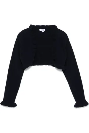SIOLA Ruffle-trim cardigan