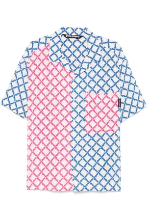 Palm Angels Net-logo shirt