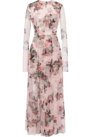 Serafini Floral-print maxi dress