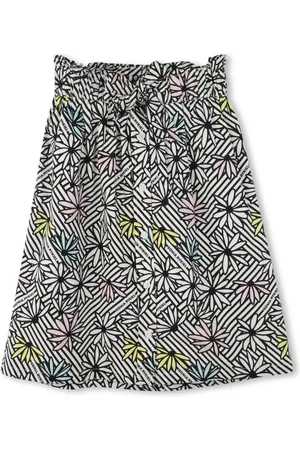 Sonia Rykiel Enfant Graphic-print midi skirt