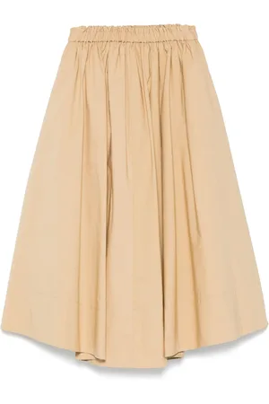 FORTE FORTE Cotton midi skirt