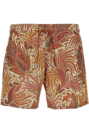 Etro Paisley-print swim shorts