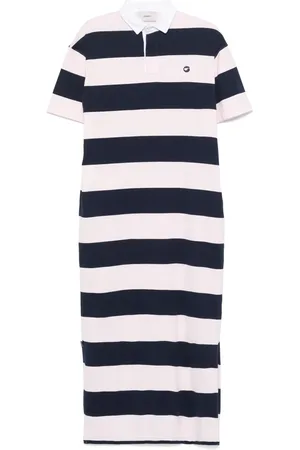 COPERNI Striped polo maxi dress