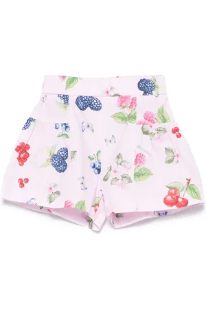 MONNALISA Fruit-print shorts