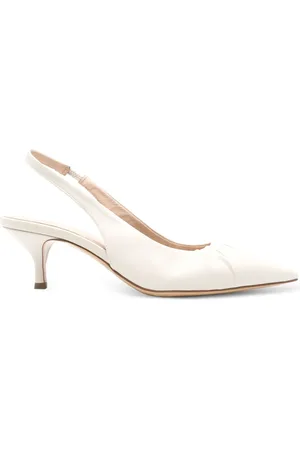Fabiana Filippi 70mm leather slingback pumps