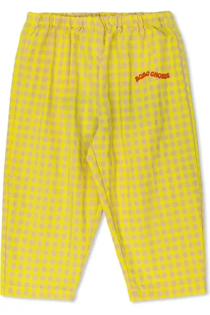 Bobo Choses Check-print trousers