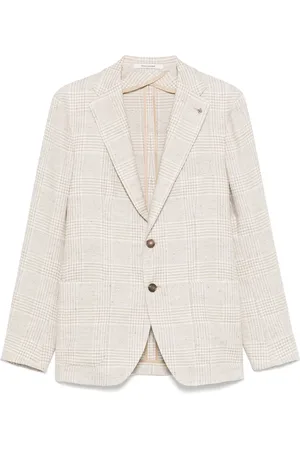 TAGLIATORE Brooch-detail blazer