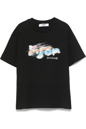 Msgm Logo-print T-shirt