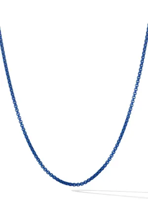 David Yurman Sterling silver Box Chain necklace (2.7mm)