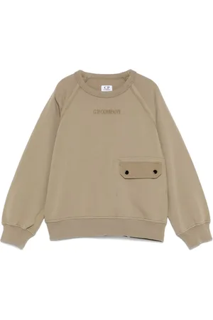 C.P. Company Logo-embroidered sweatshirt