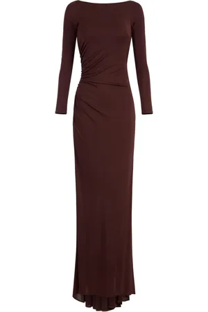 Elisabetta Franchi Draped jersey gown