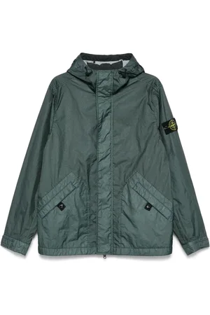 Stone Island Compass-badge hooded jacket