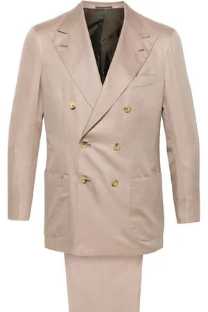 Kiton Anzug double-breasted suit