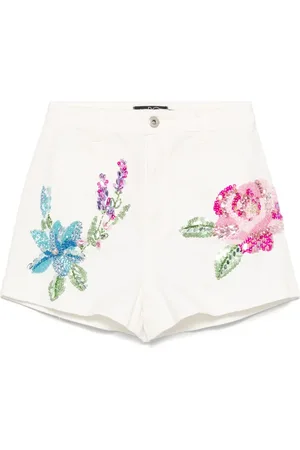PATBO Poppy denim shorts