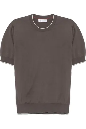 Brunello Cucinelli Fine-knit T-shirt