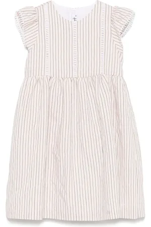 Il gufo Striped dress