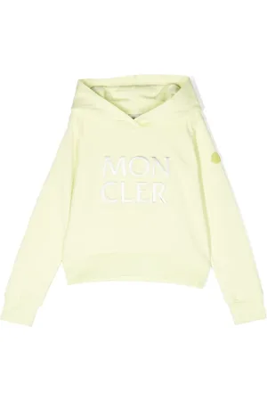 Moncler Embroidered-logo cotton hoodie