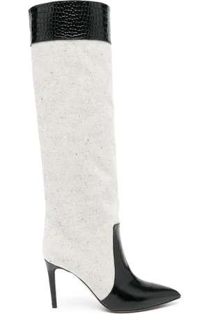 PARIS TEXAS 90mm knee-high leather boots