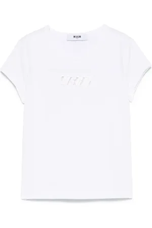 Msgm Stretch-jersey T-shirt