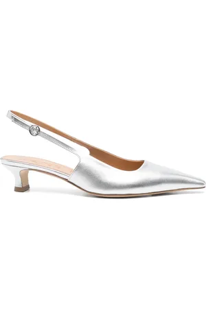 Aeyde 45mm Catrina slingback pumps