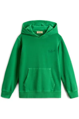 Woolrich Flocked-logo hoodie